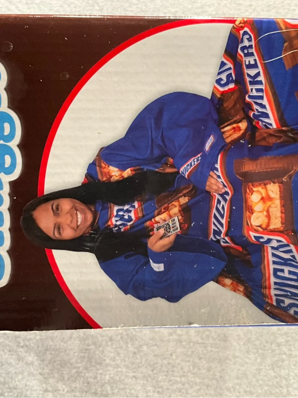 NIB Snuggie x Snickers Wearable Fleece Blanket-Official Mars Collab!